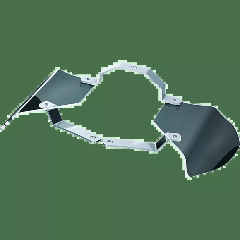 Kuryakyn 00-17 Fxst Saddleshields Refl/Smoke PN 1186