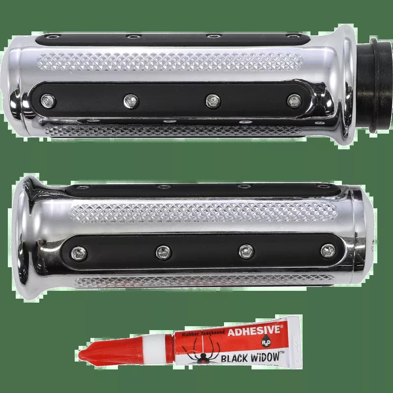Kuryakyn 08-19 Flht Grips, Elect Throttle, PN 6122