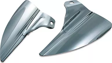 Kuryakyn 1316 Heat Deflector Saddle Shields for Harley-Davidson Touring, Pair