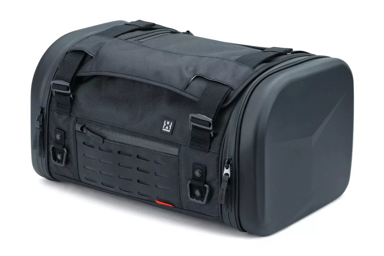 Kuryakyn 5221 Black Xkursion XS Steward Roll Bag Luggage Harley Indian Universal