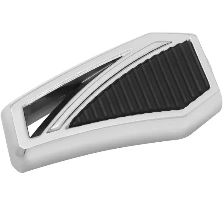 Kuryakyn 5790 Chrome Aluminum Phantom Shift Peg EPDM Harley Davidson