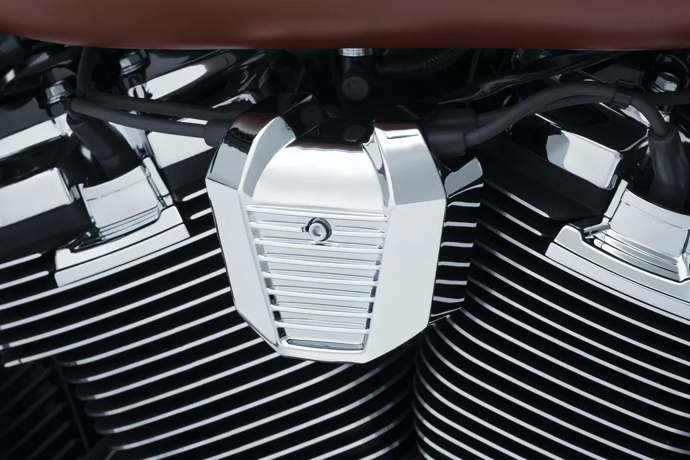 Kuryakyn 6466 Chrome Precision Coil Cover 2018 Harley Softail M8 Models