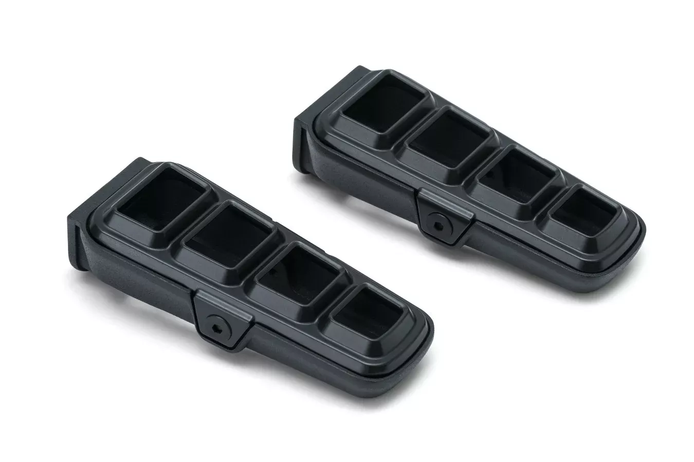 Kuryakyn 6659 Black Dillinger Foot Peg w/o Adapter Universal Harley Fit