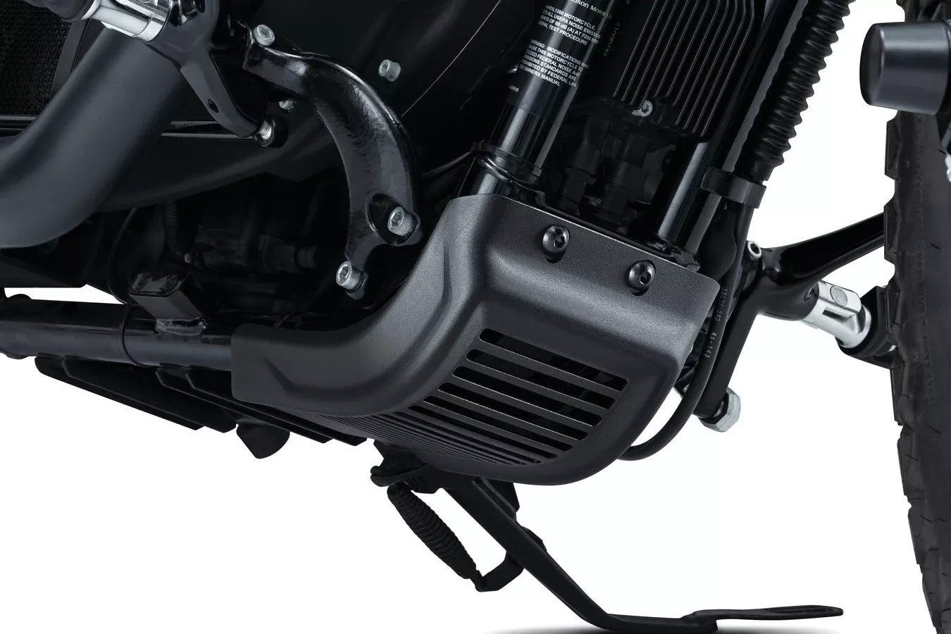 Kuryakyn 6684 Black Dillinger Skid Bash Plate Guard Harley Sportster XL 04-19