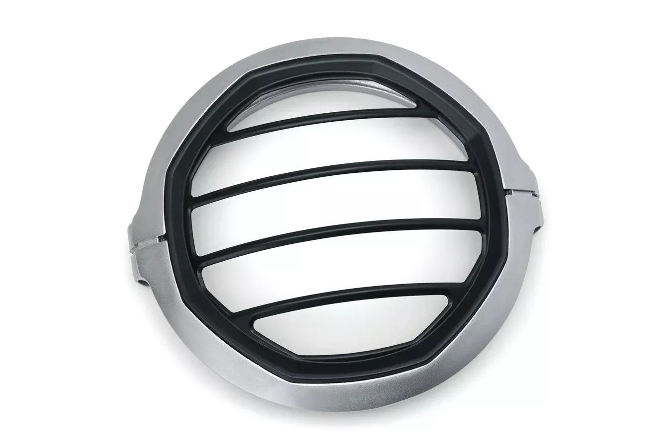 Kuryakyn 6687 Silver Dillinger 5-3/4" 5.75" Headlight Trim Ring Harley XL Dyna