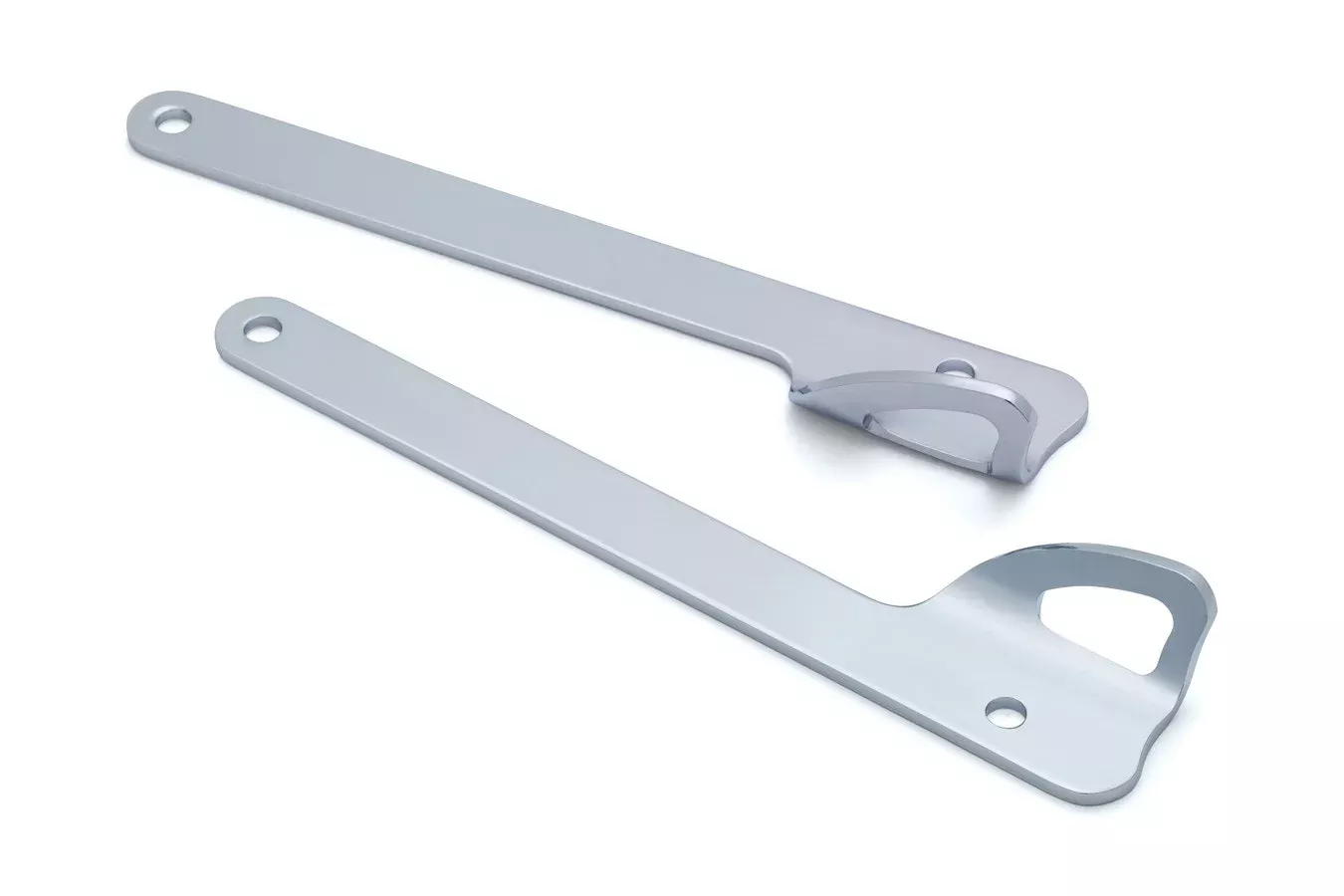 Kuryakyn 968 Chrome Custom Front Tie-Down Brackets Indian Chief Dark Horse Vintage