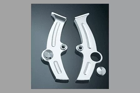 Kuryakyn Boomerang Frame Covers for '00-07FXST (ex. FXSTD) & '00-07 FLST (ex. FLSTF & FLSTN)ModelsPair