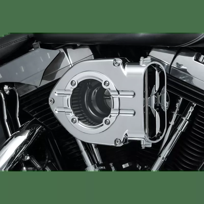 Kuryakyn Clear Trap Door, STD Hyper, Chrome PN 8746