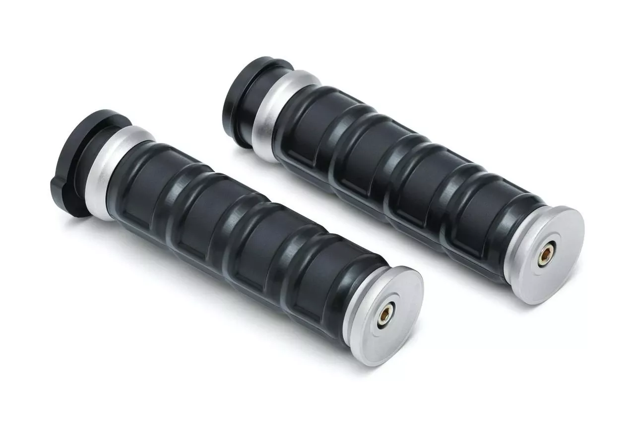Kuryakyn Dillinger Grips for Harley Davidson Models ’96-23 (Choose Fitment and Finish)