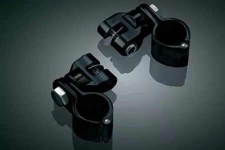 Kuryakyn Highway Peg Mounts w/ Clevis & 1.25 InchMagnum Clamps -Black