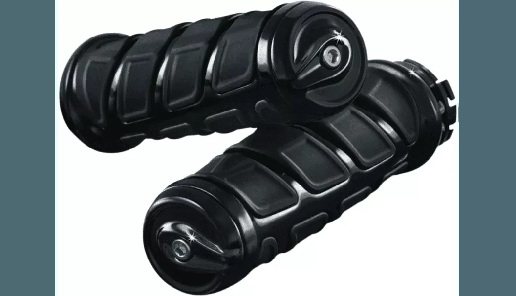 Kuryakyn Kinetic Grips for '15-24 Indian Scout - Gloss Black