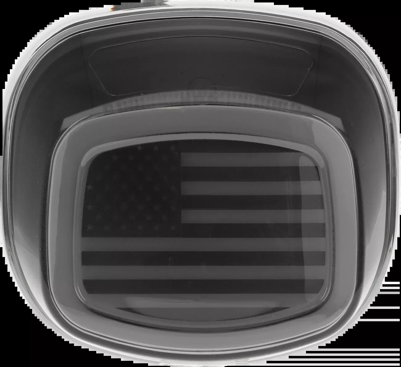 Kuryakyn LED Smoke Tracer Flag Taillight fits 1999-2022 Harley Touring Dyna