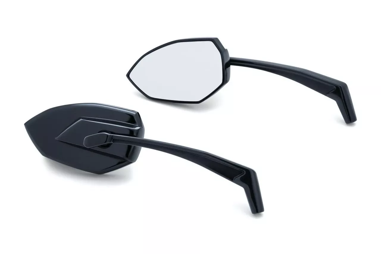 Kuryakyn Phantom Mirrors - Select Chrome or Black (Pair)