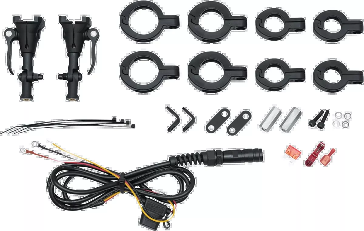 Kuryakyn WanderBar Portable Bluetooth Speaker Universal Motorcycle Mounting Kit