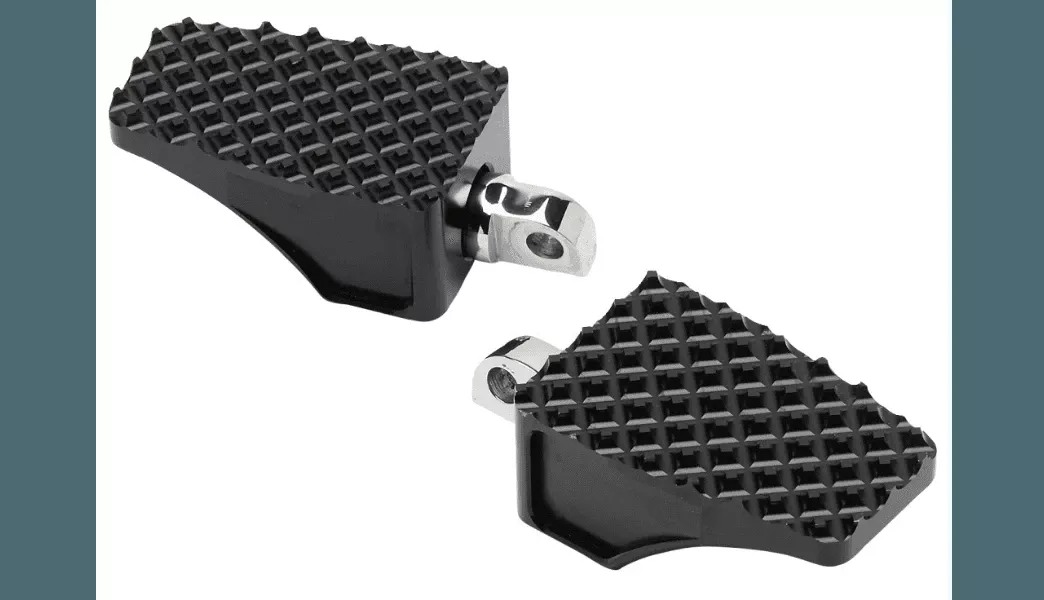 L.A. Choppers Billet County Footpegs Original Clevis for Harley Davidson Models (Select Finish)