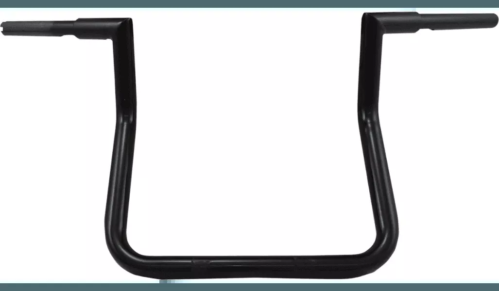 L.A. Choppers Twin Peak Handlebars for '20-Up Indian Challenger - 12" Black