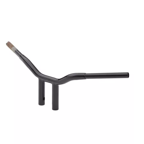 LA Choppers 1-1/4" Welded Kage Fighter 8" T-Bar Handlebars - Gloss Black