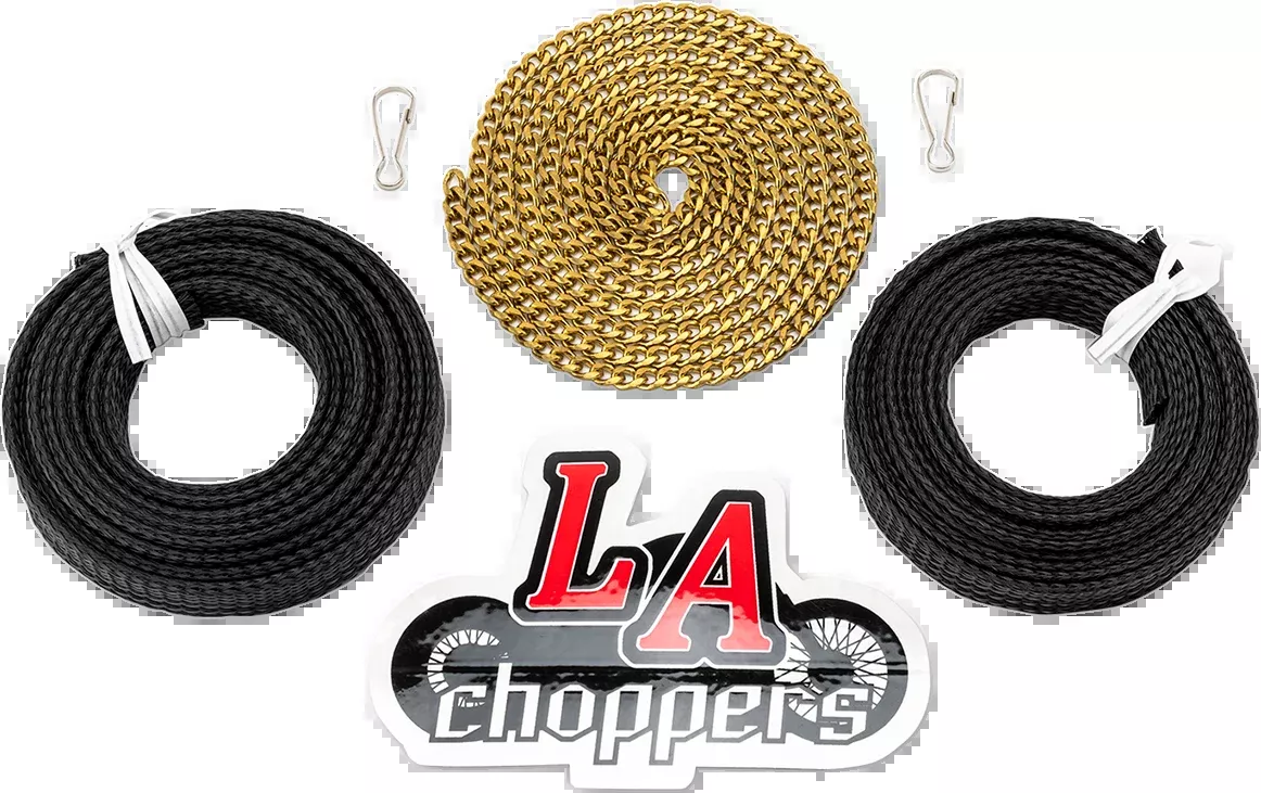 La Choppers Easy Hero Handlebar Wiring Install Kit for Harley Davidson FLHX FLHT