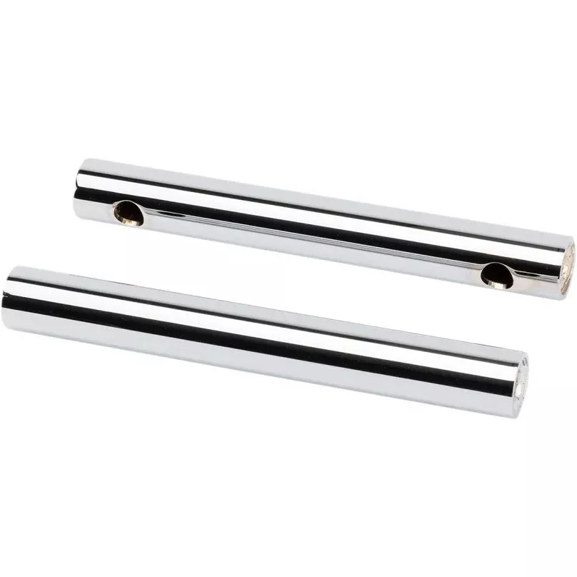 LA Choppers LA-7335-08R Chrome 8" Straight Handlebar Risers 1-1/4" Dia. Harley