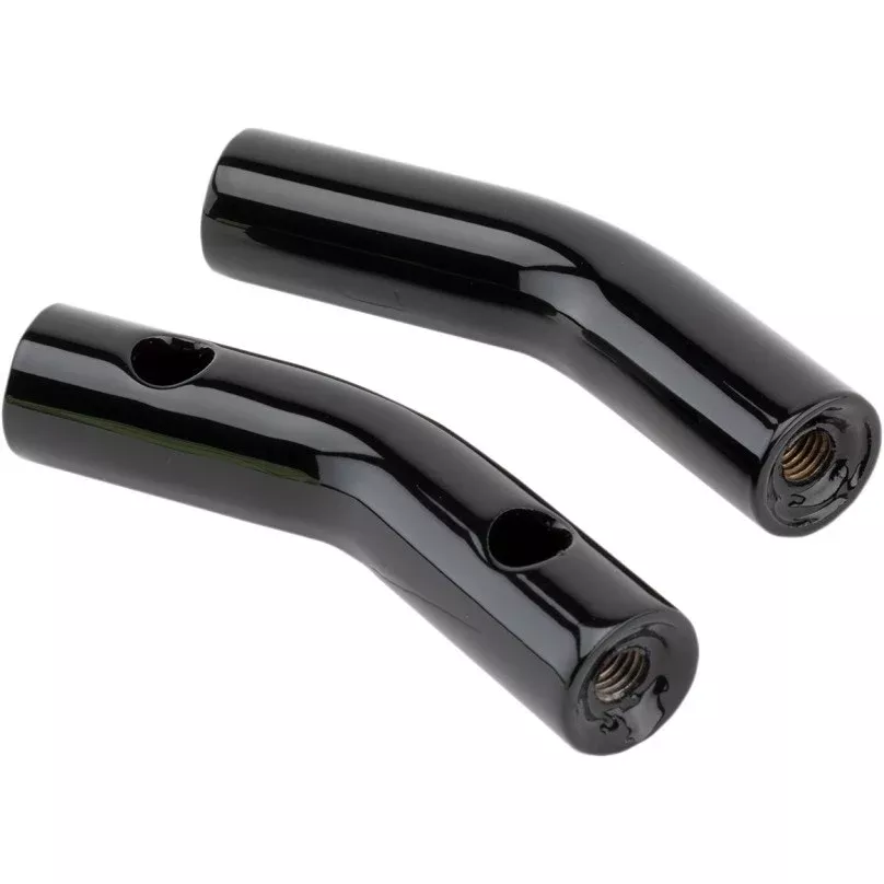 LA Choppers LA-7336-06RB Gloss Black 6" Handlebar Risers 1-1/4" Pullback Harley