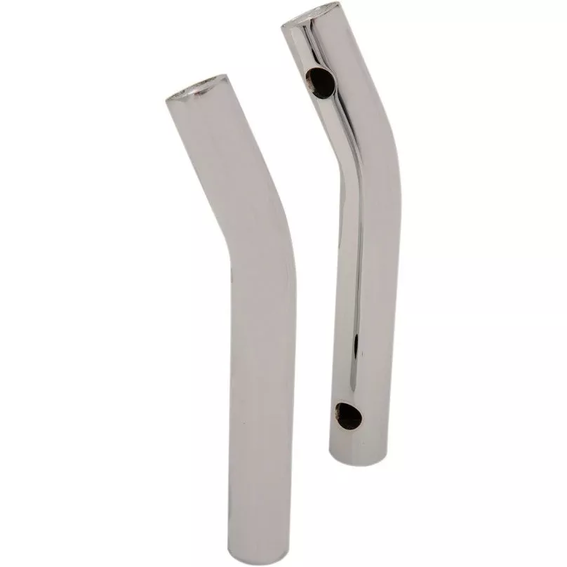 LA Choppers LA-7336-10R Chrome 10" Handlebar Risers 1-1/4" Pullback 1-1/4" Dia