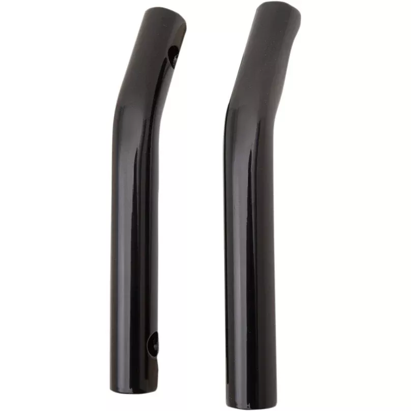 LA Choppers LA-7336-10RB Gloss Black 10" Handlebar Risers 1-1/4" Pullback Harley