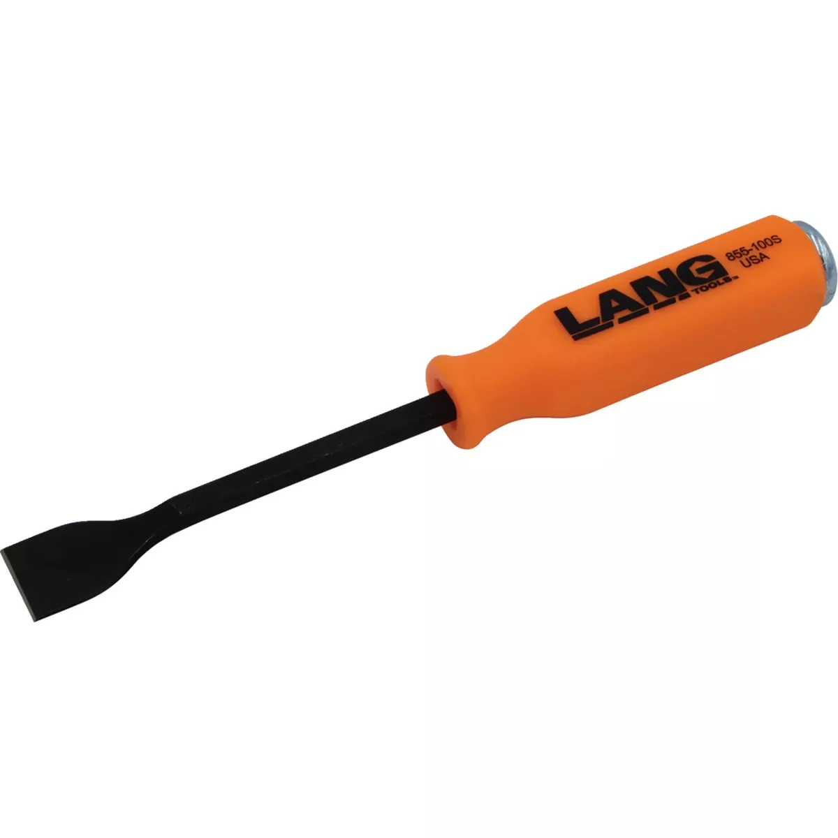 LANG TOOLS 3850-0630 855-100S 1″ Face Stubby Gasket Scraper with Capped Handle Scraper Tool with Capped Handle – Gasket – 1″ Face