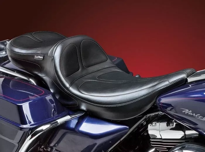 Le Pera L-957DL Maverick Daddy Long Legs 2-Up Seat Harley Touring FLH 91-96