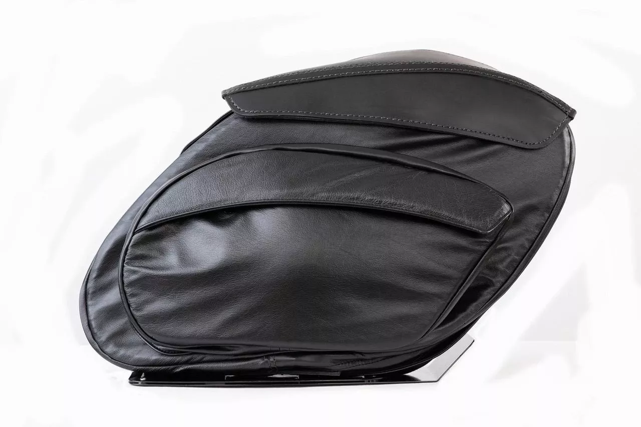 Leather Pros Retro Series V3 Saddlebags for '93-26 Harley Davidson Touring Models - Leather