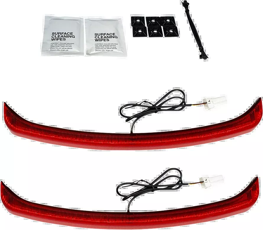 LED Fender LIght - Red Lens - Tri Glide