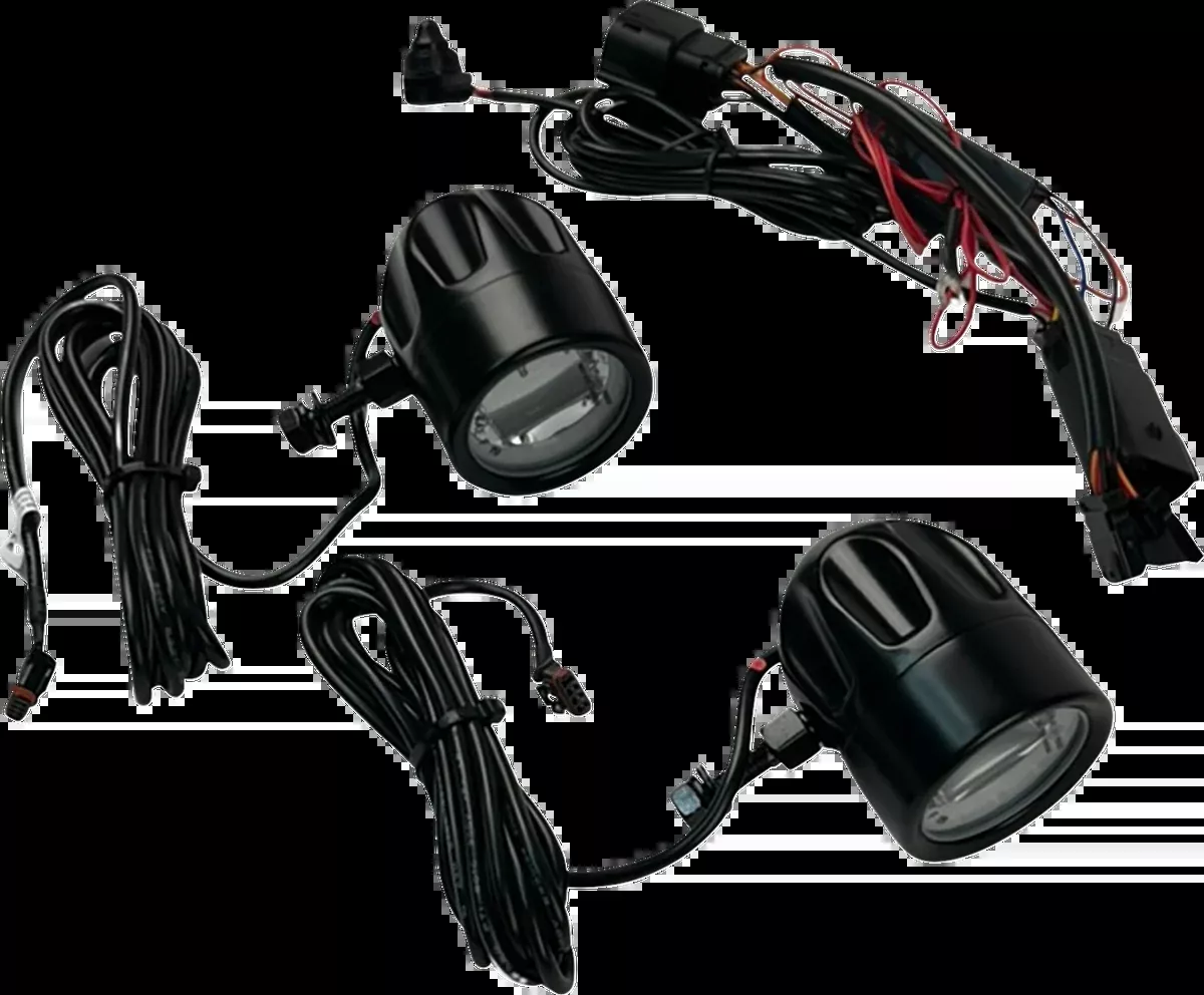 LED Fog Light - Halo - Black