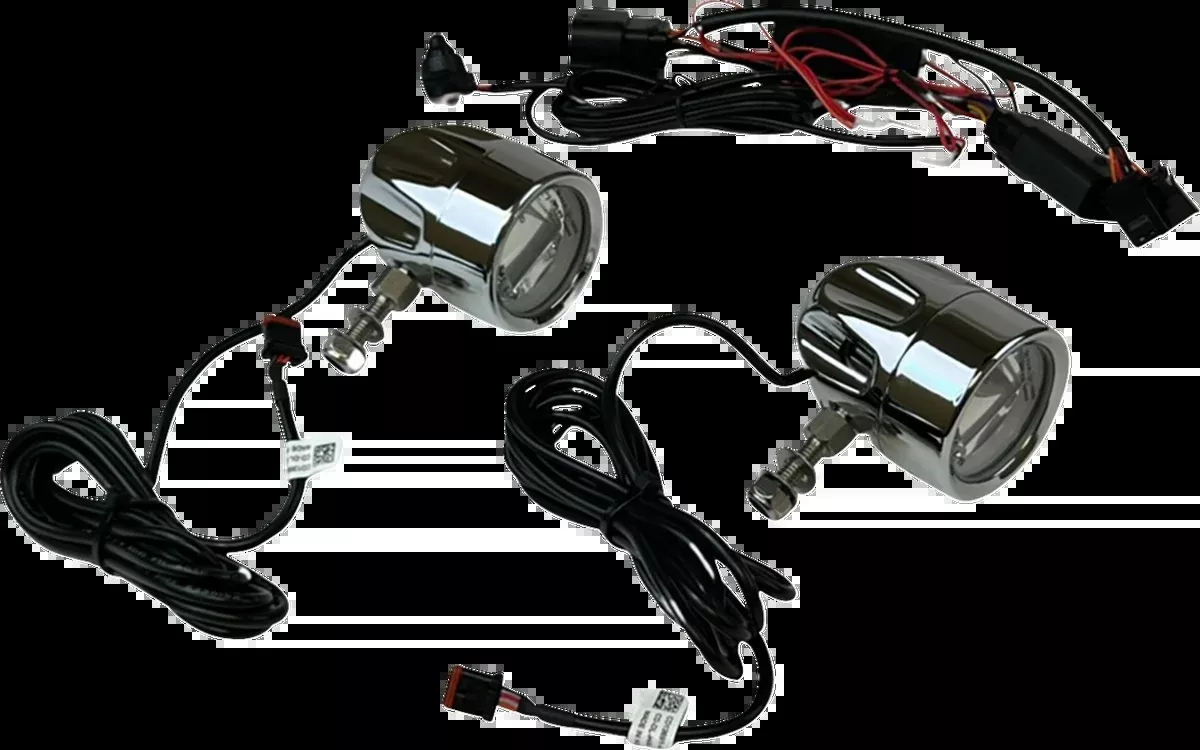 LED Fog Light - Halo - Chrome