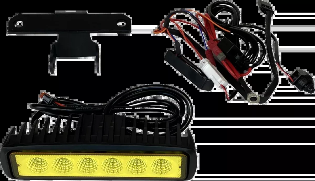 LED Light Bar - Yellow Lens - Road FLTR
