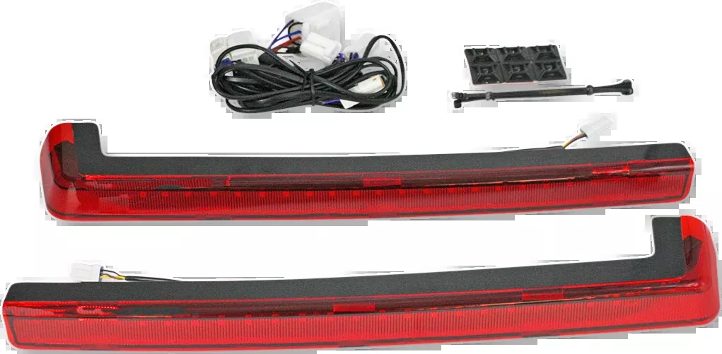 LED Run/Brake/Turn Tour-Pak Arms - Red Lens - '06-'13