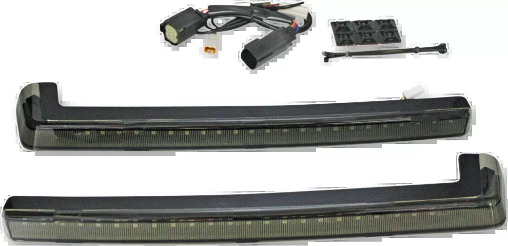 LED Run/Brake/Turn Tour-Pak Arms - Smoke Lens - '14-'25