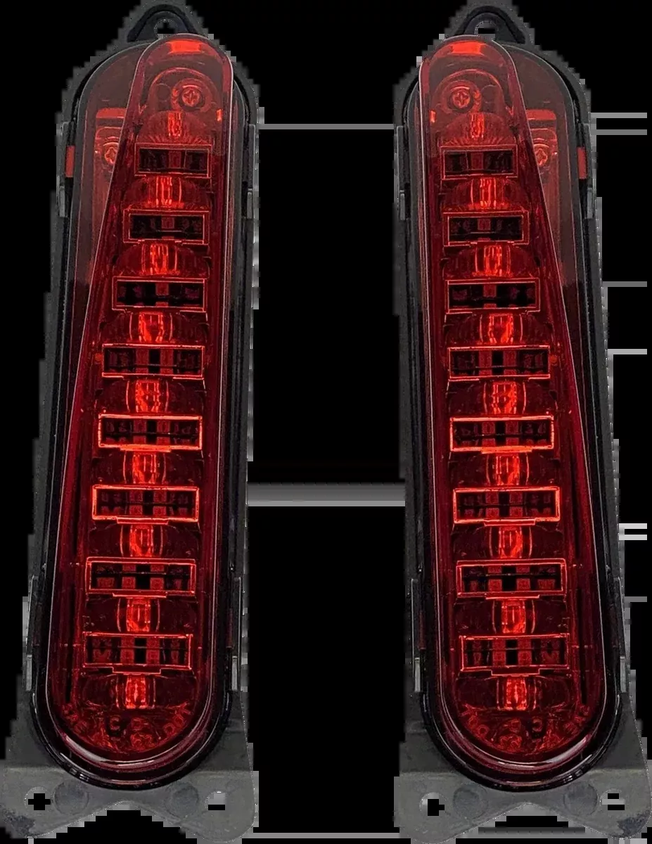 LED Taillight - Run/Brake/Turn - Red