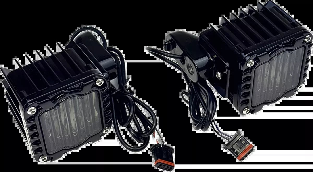 LED Turn Signals - Amber/White - Smoke Lens - '22-'25 FXLRST/FXRST