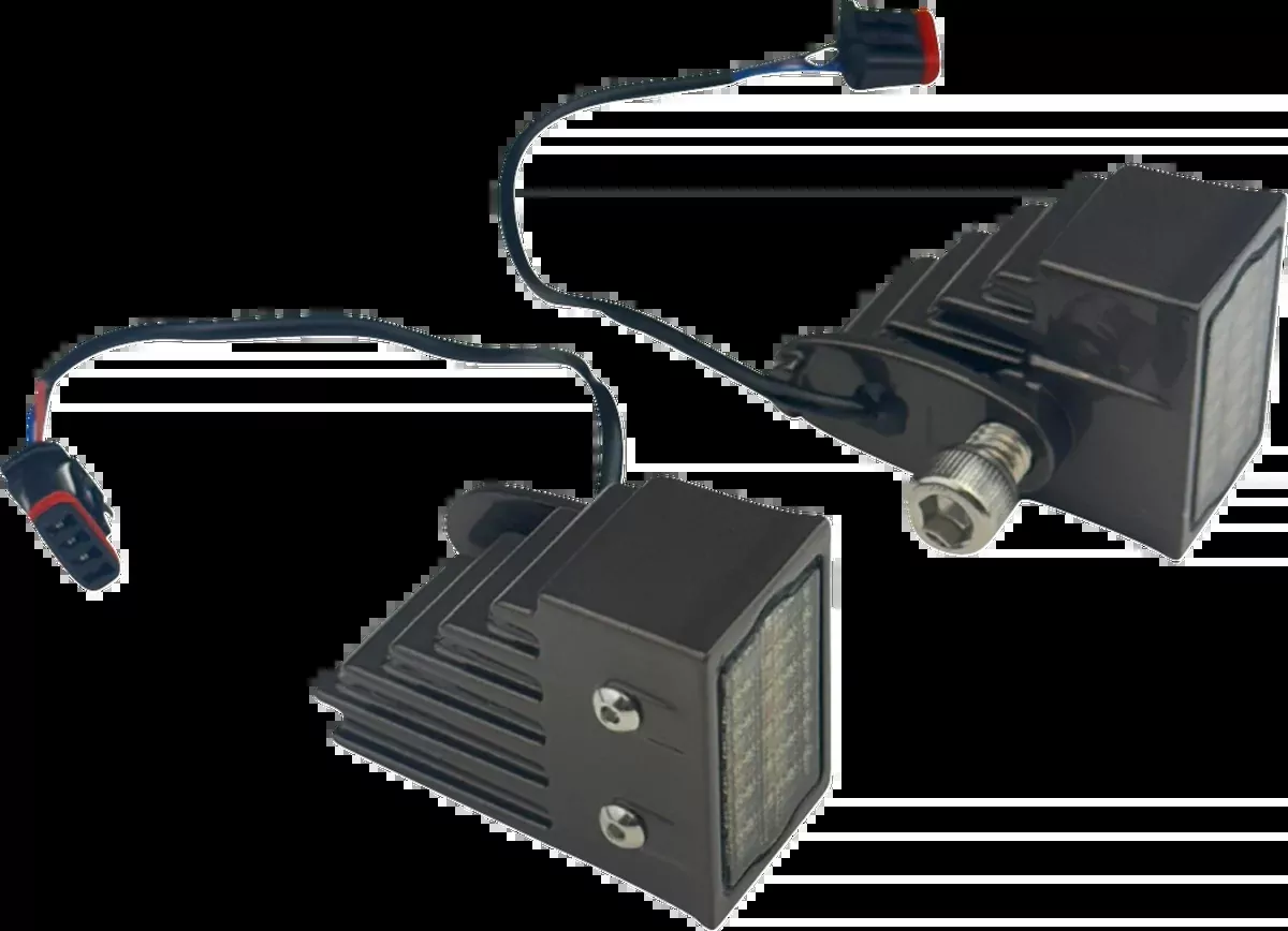 LED Turn Signals - Front - Dark Bronze