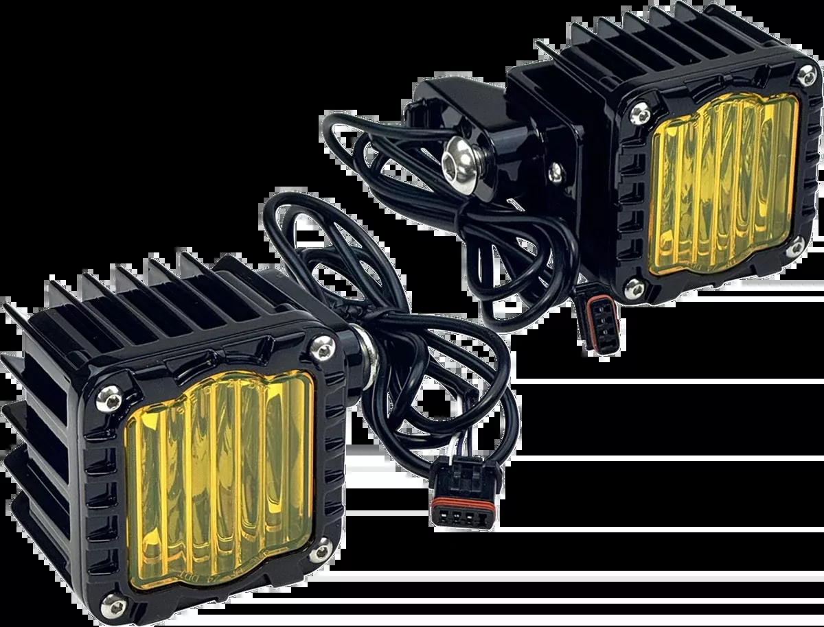 LED Turn Signals - Selective Yellow Lens - '22-'25 FXLRST/FXRST
