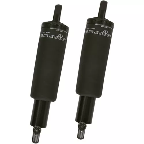 Legend Black Aero-A Adjustable Air Suspension for 2006-2017 Harley Dyna