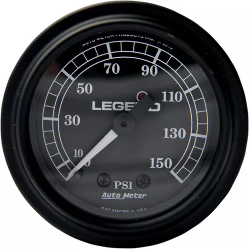 Legend Fairing Mounted LED Backlit PSI Gauges