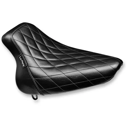 LePera Bare Bones Solo Seat for 2000-2007 Harley Softail FXST/FLST - Diamond