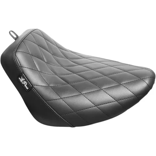 LePera Bare Bones Solo Seat for 2018-2024 Harley Softail FXLR/FLSB - Diamond