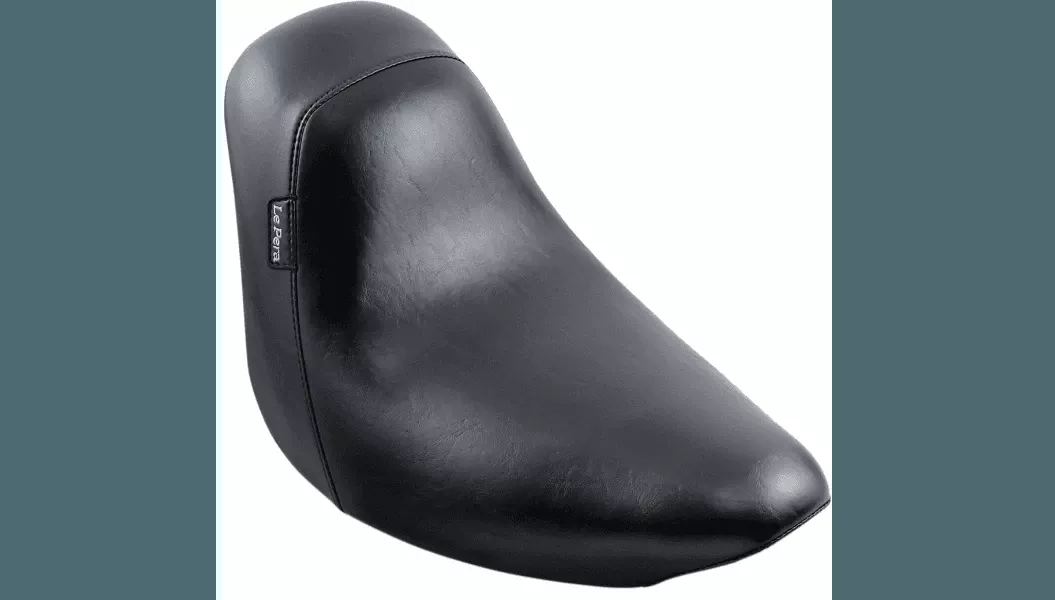 LePera Bare Bones Solo Seat with Gel for '06-17 Softail (exc. Deuce) with 200 mm Tires