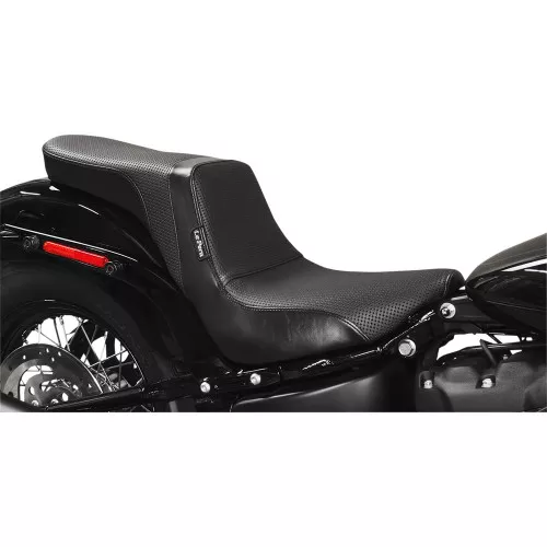 LePera Daytona Two-Up Seat for 2018-2024 Harley FXBR/FLFB - Basket Weave