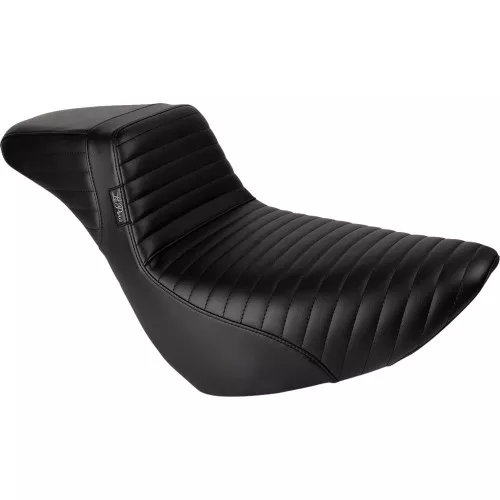 LePera Kickflip Daddy Long Legs Seat for 2018-2024 Harley Softail FXLR/FLSB - Pleated