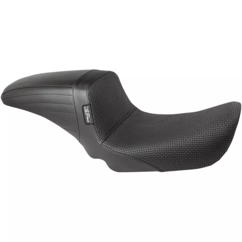 LePera Kickflip Seat for 2004-2005 Harley Dyna - Basket Weave