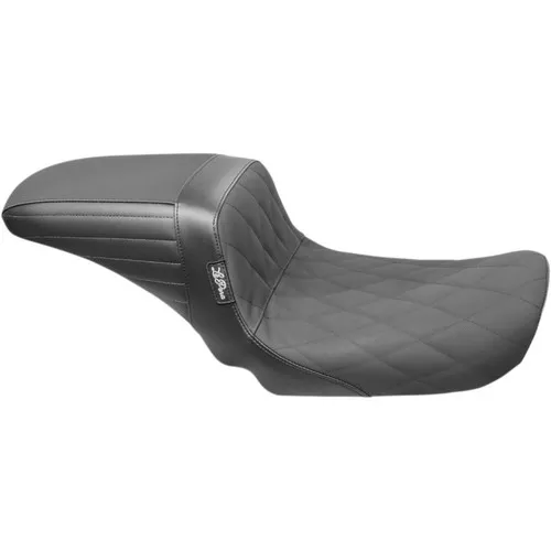 LePera Kickflip Seat for 2006-2017 Harley Dyna - Diamond Gripp Tape