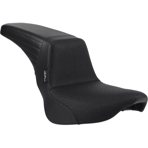 LePera Kickflip Seat for 2018-2024 Harley FXLR/FXLRS/FLSB - Basket Weave