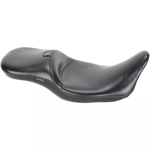 LePera Maverick Daddy Long Legs Seat w/ Backrest for 2008-2023 Harley Touring - Smooth